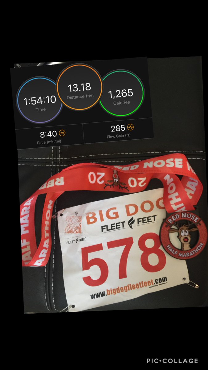 Dewayne_Scott's tweet photo. 1st race of 2020 completed. Red Nose 1/2 Marathon official time 1:54:08.93. Overall 223 out of 924. Male 40 to 49 , 30th out of 107. Age group was deep, also this is the warmest Red Nose to date. #radrabbit #squirrelnutbutter #halfmarathon#21. Registration fee= Zero dollars. https://t.co/gCjYlqiITt