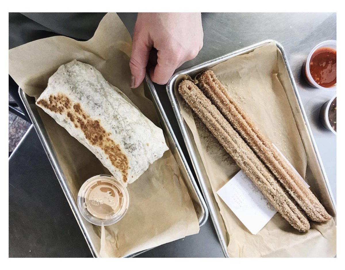Get in my belly 🌯 

📸 <a href="/ItsMyDarlin/">Dana Landon</a>
#cerveteca #culver #burrito #churros