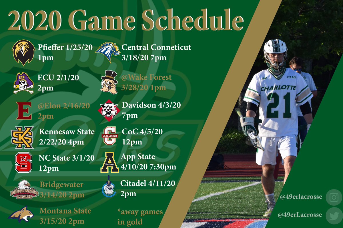 49erLacrosse's tweet photo. It’s a new year Niner nation! Come out and support your fellow 49ers! https://t.co/WpHN5cNvdU