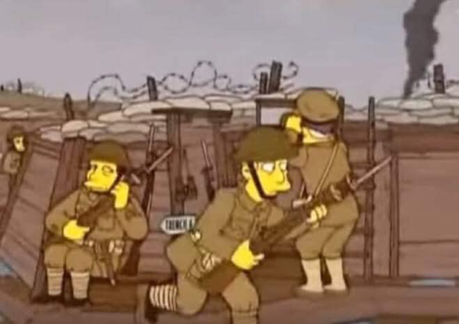MemesBda's tweet photo. Deu ruim. Simpson prevê a 3° guerra Mundial

#3raGuerraMundial https://t.co/VzXWWbGeF2