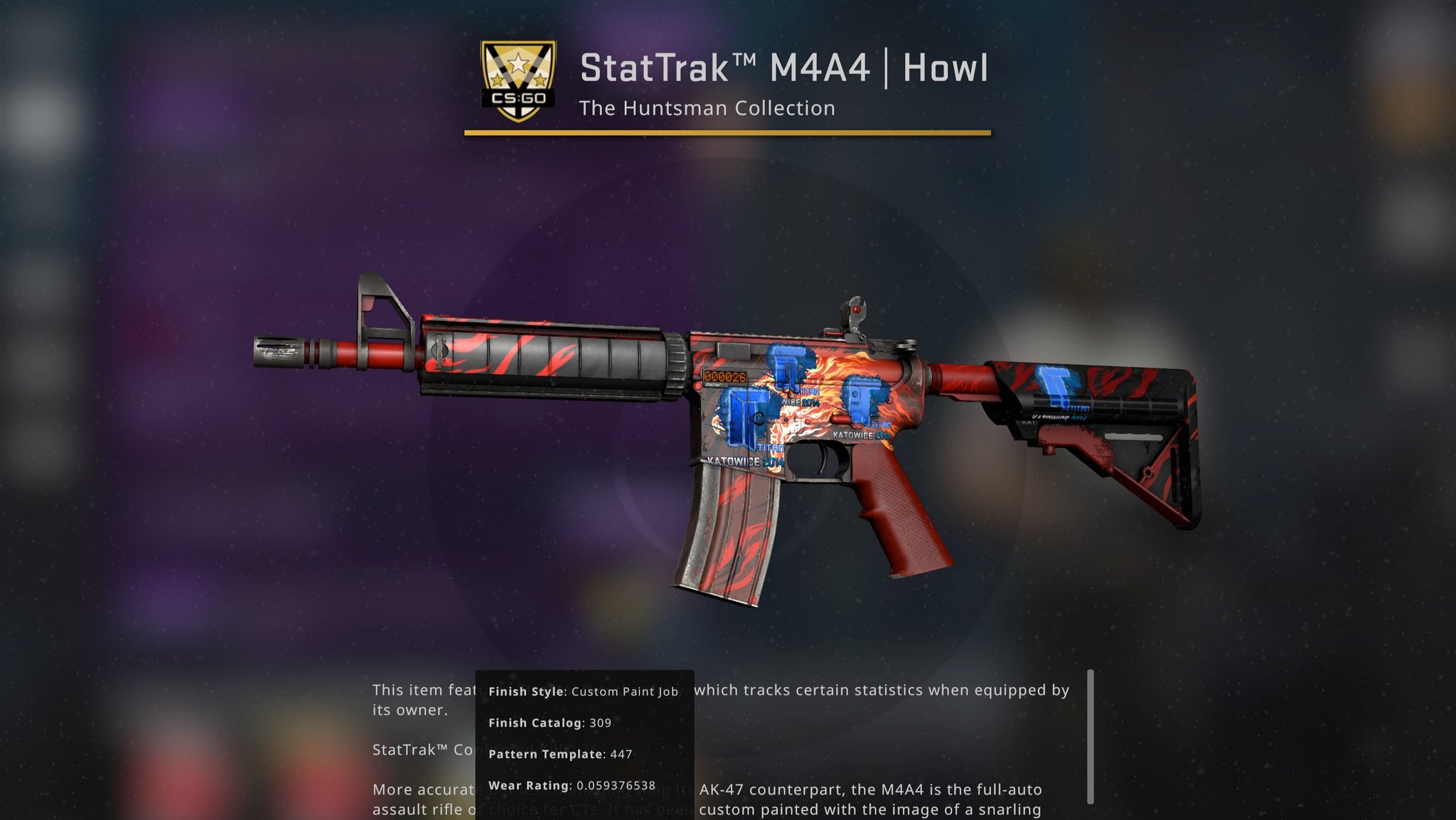 M4a4 howl stattrak цена фото 60