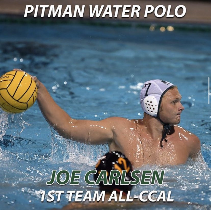 AquaticsPitman's tweet photo. Our Varsity Boys who were named a part of the CCAL all league teams! 💚
Sean Bernard- 1st Team All League 
Joe Carlsen- 1st Team All League 
Garrett Willson- Goalie of the Year 
Peyton Selee- Honorable Mention https://t.co/c7hD1MYuPP