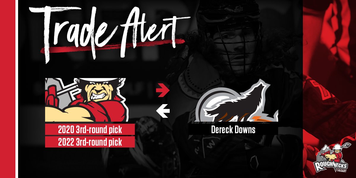 TRADE: The #Roughnecks have acquired forward Dereck Downs from the @NEBlackWolves! 

Welcome aboard, Dereck!