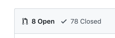 8 open pull requests