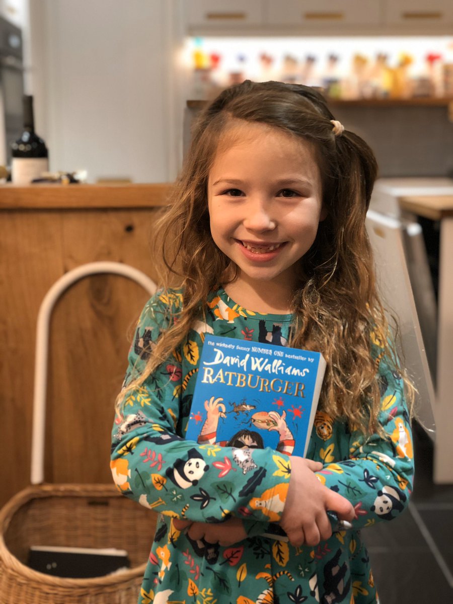 Lemmilymop's tweet photo. @davidwalliams my little one is obsessed with her new books and is loving working her way through them! Thank you so much for creating these fabulous stories! https://t.co/Kw44SEiylm