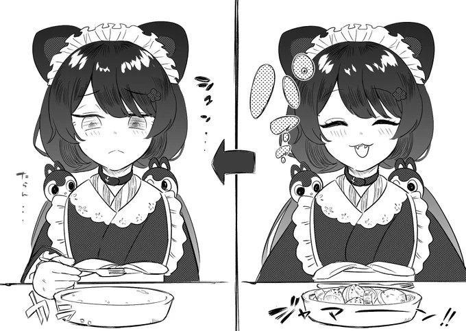 すぐ顔に出る、とこちゃん
#いぬいらすと 
