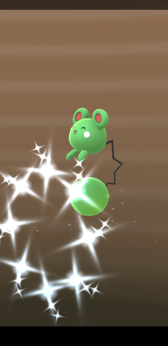 fatfoxcoon's tweet photo. Green bouncy ball with ears #azurill #shinypokemon #shiny #shinypokemongo #shinyazurill #pokemongo https://t.co/d43RzqpsMf