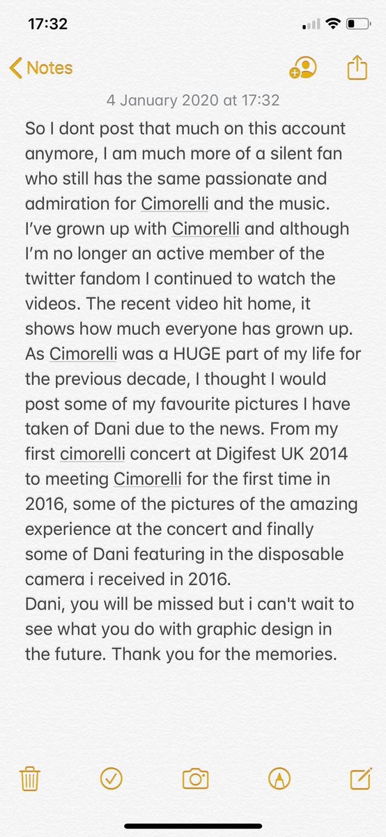 LucyViolet311's tweet photo. It's been a while since I've posted on this account but I wanted to post to show my love after the news. @DaniCim Good luck for your future with Graphic Design! Thank you for playing a massive part of my childhood. Take Care <3 https://t.co/09eLuk3FCv
