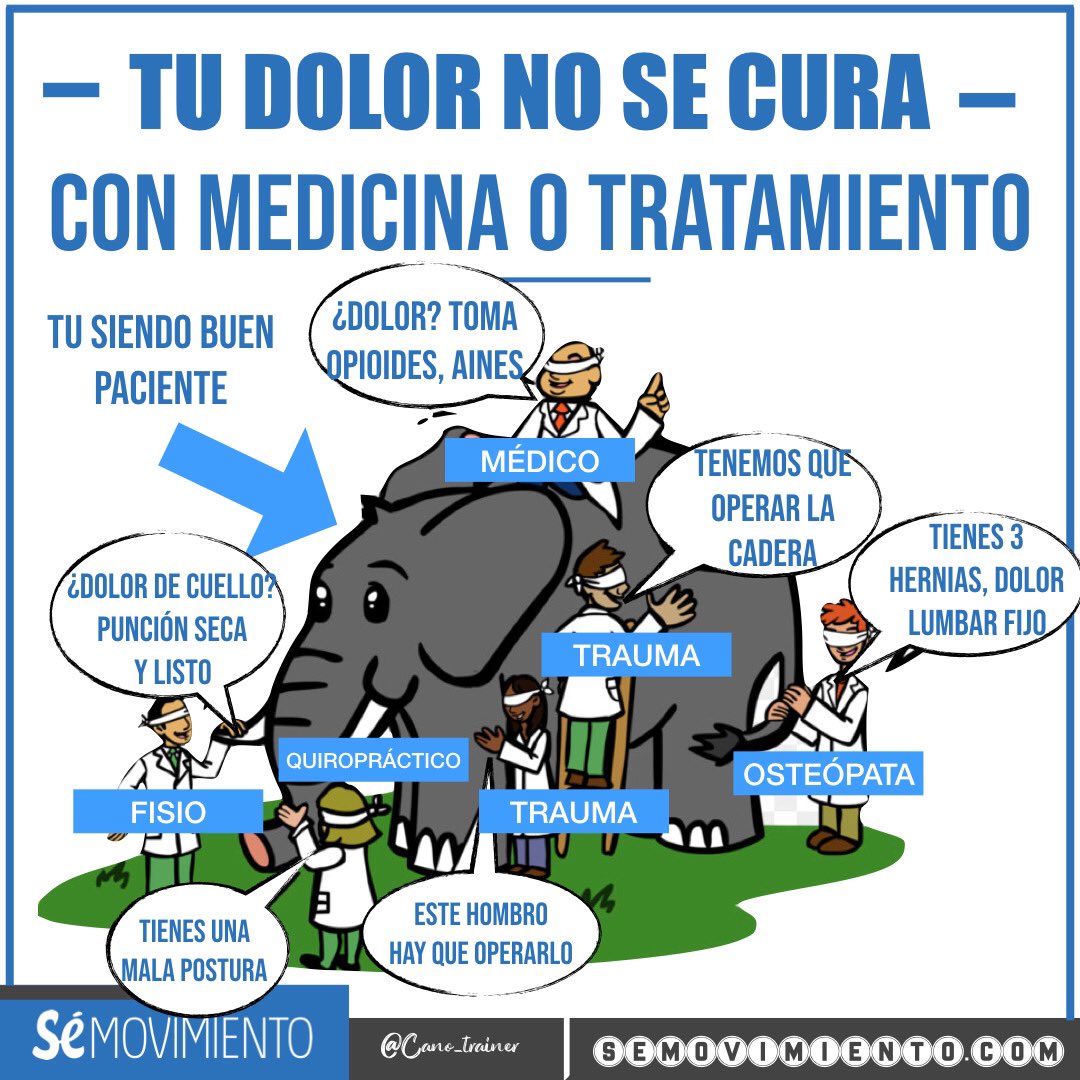 CANO_TRAINER's tweet photo. Empezamos el 2020

Adaptación del excepcional artículo: “ el elefante en la habitación” de @JeremyLewisPT y @PeteOSullivanPT 

My Spanish adaptation of the exceptional article “An elephant in the room”, by @JeremyLewisPT @PeteOSullivanPT

1/2 https://t.co/oEokLG2IHh