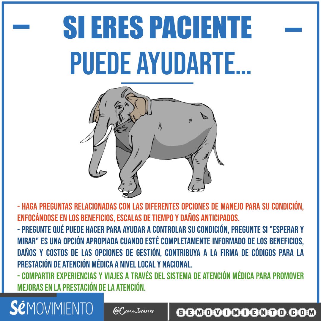 CANO_TRAINER's tweet photo. Empezamos el 2020

Adaptación del excepcional artículo: “ el elefante en la habitación” de @JeremyLewisPT y @PeteOSullivanPT 

My Spanish adaptation of the exceptional article “An elephant in the room”, by @JeremyLewisPT @PeteOSullivanPT

1/2 https://t.co/oEokLG2IHh