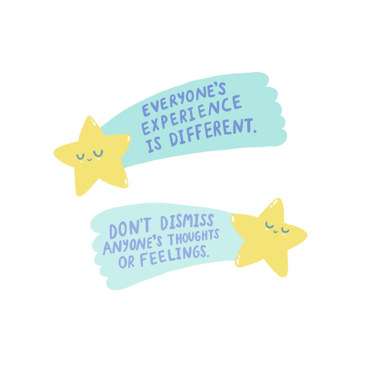 thesadghostclub's tweet photo. Just because someone maybe struggles with something you find easy, doesn't make them weaker (or you stronger) - we all find different things a challenge <3

https://t.co/mkbwOfdVAN https://t.co/uJTNun6I3d