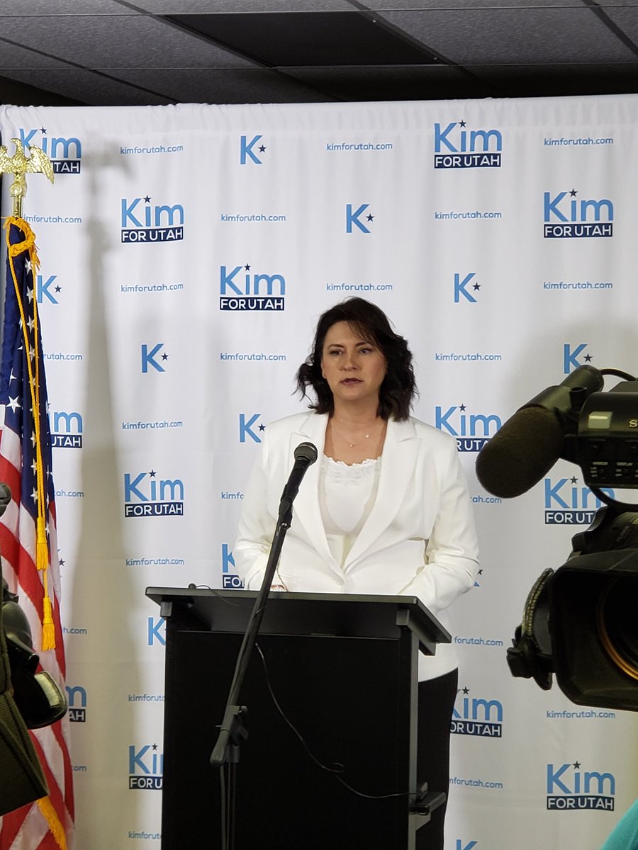 TheWJRealtor's tweet photo. @KimColeman4Ut42 announcing her run for CD4 to bring back conservative values to the residents of the District. She is touting @realDonaldTrump countless accomplishments as our President.  Let's take back CD4
@caseyvoeks https://t.co/xIE8kijpIc