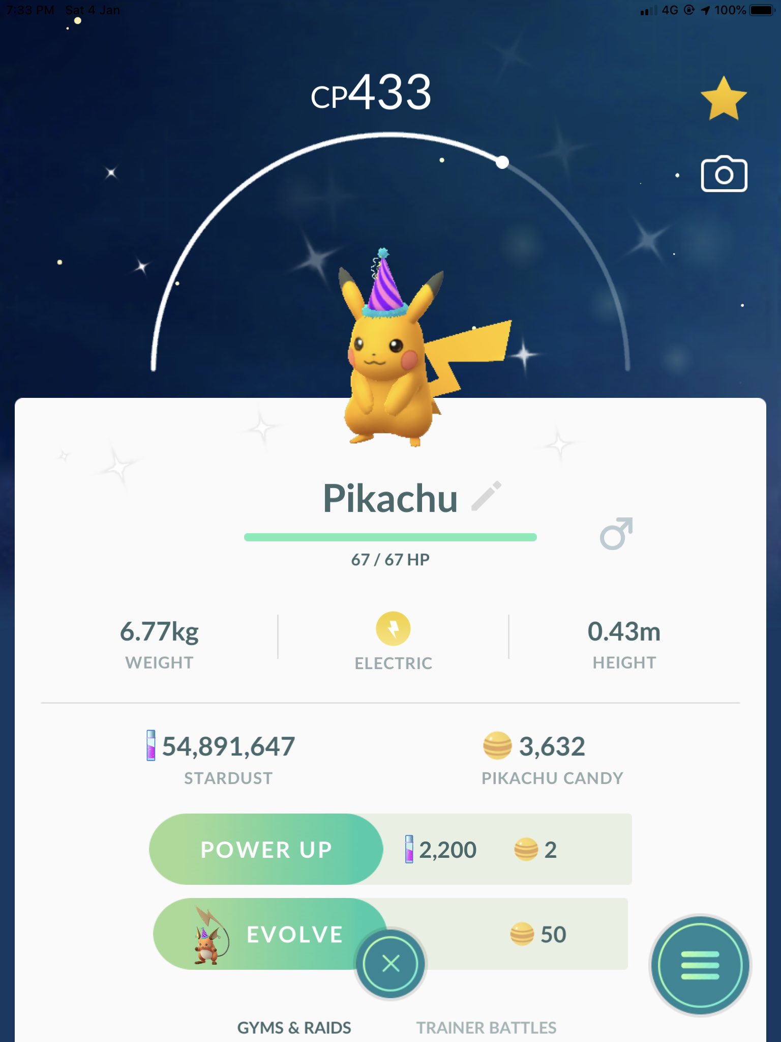 Pokemon Shiny Pikachu 4