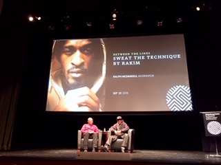 SchomburgCenter's tweet photo. #2019Highlight: We hosted a historic conversation between hip hop icon Rakim and Video Music Box host Ralph McDaniels. #Rakim discussed his life, career, and book "Sweat the Technique." https://t.co/p4n2ddLic7 #SchomburgCenter #RalphMcDaniels #VideoMusicBox #hiphop https://t.co/otBiNijfkS