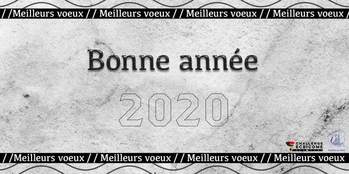 Toute l’équipe organisatrice du Challenge Ecricome vous souhaite une bonne année 2020 🎉 
Et vous attend en 2020 pour la 30ème édition du Challenge Ecricome 🏆#30ansdechallenge