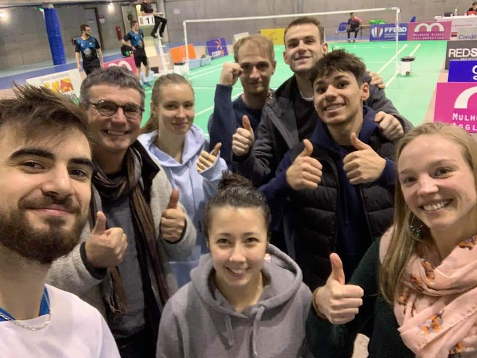 Bach49bad's tweet photo. L'année 2020 commence bien pour le Badminton Associatif Choletais! 
Victoire 5-3 contre Mulhouse.
#choletagglo #supporterNumero1 https://t.co/9IL45zwO1u