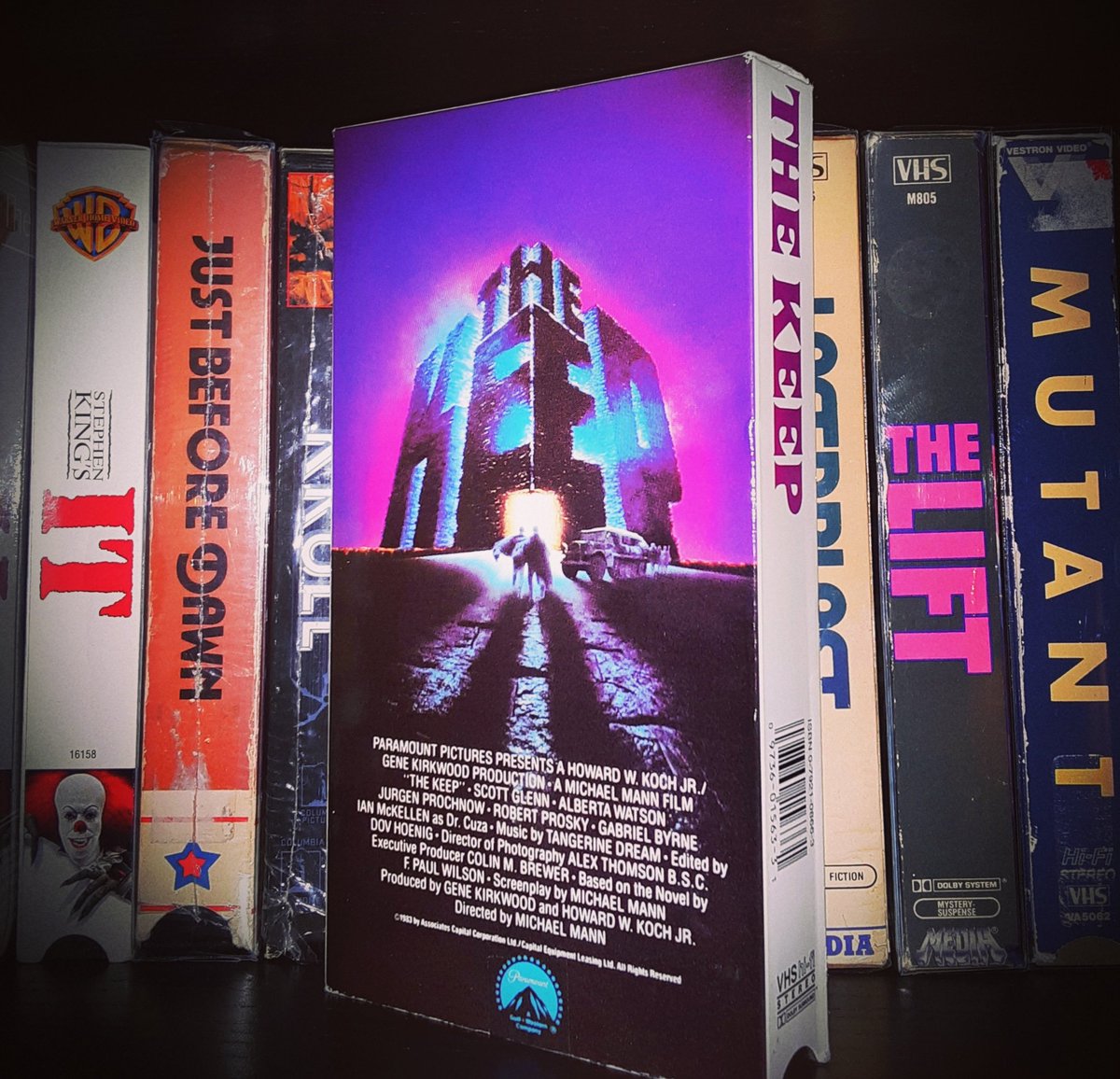 VhsZone's tweet photo. Michael Mann's supernatural classic The Keep turned 36 last month! #vhs #videotape #horror #horrormovie https://t.co/nPn1AmMPPo