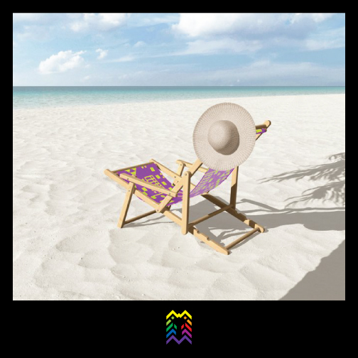 PMutation's tweet photo. Sling Chairs in the Wonderland pattern in Blue, Chocolate and Magenta colorways.  Available in my Shop on Society6.  #SlingChair.  #OutdoorFurniture.  #BeachChair.  #GeometericPattern.  #SurfaceDesign.  #TextileDesign.  #Society6.  https://t.co/Fc8VkdDA2x. https://t.co/AnBuI9gpoP