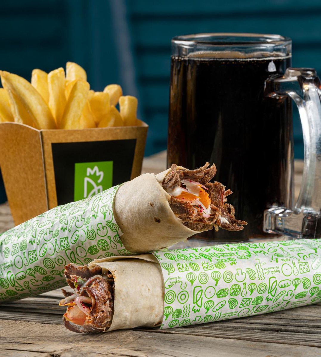 شاورما اللحم من #ماي_شاورما مالها مثيل 😌