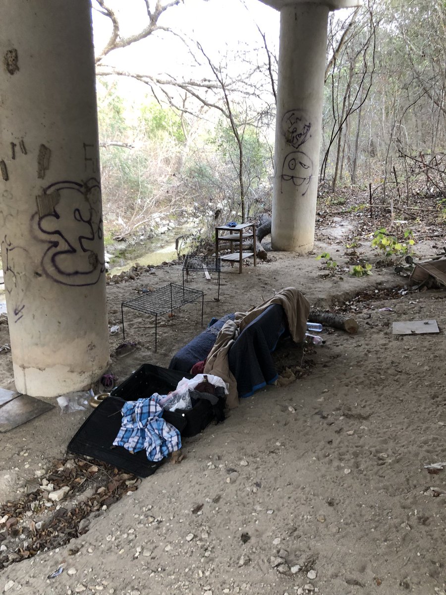 hola_sara's tweet image. Took a walk on a neighborhood trail the other day with my kids and this is what we found under the bridge right next to the creek. #austinhomeless #homelesslitter #messingwithtexas