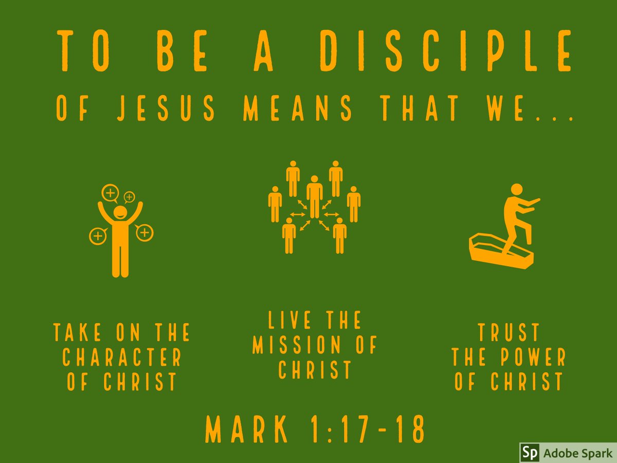 A Disciple of Jesus is...