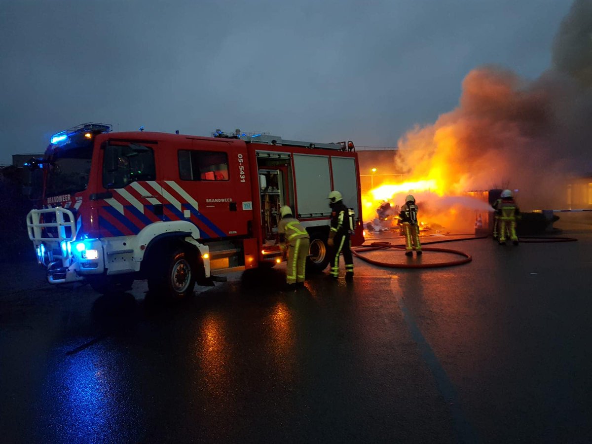 Melding brandweer Fuutweg Nijverdal