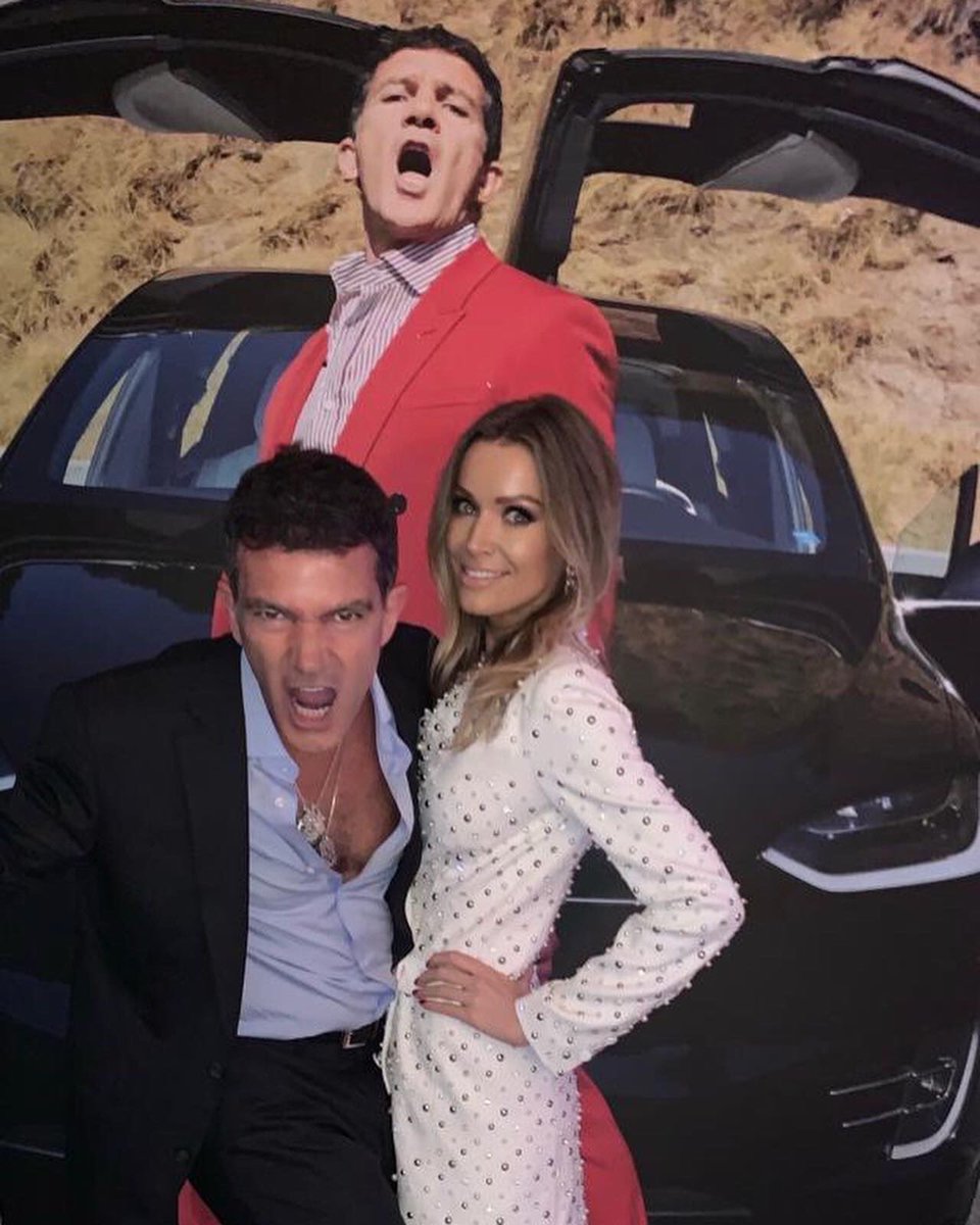 antoniobanderas's tweet photo. Yesterday at @wmag party with Pedro and Nicole.
.
#PainAndGlory #wmagazine #party #chateaumarmont #LosAngeles https://t.co/wg0sUQVx0G
