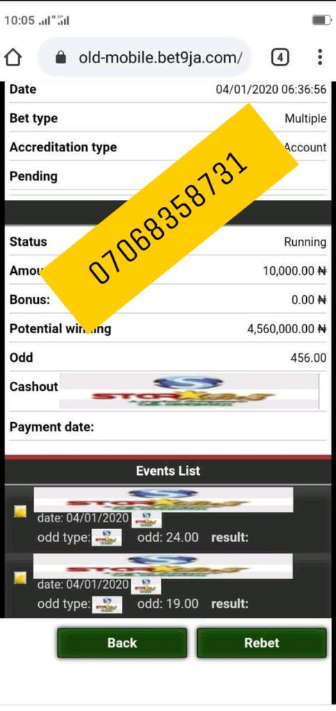 OAbangwa's tweet photo. Winning your games is always assured I must confess. @MrFrankSureBet1, your odds haven't failed me that's why I will always bank on it more than any other tipsters game. You the best! Happy New Year.
#Soleimani #WWIII #daddy #Israel #Putin #SaturdayMorning #SaturdayMorning https://t.co/ANlcUFmVrC