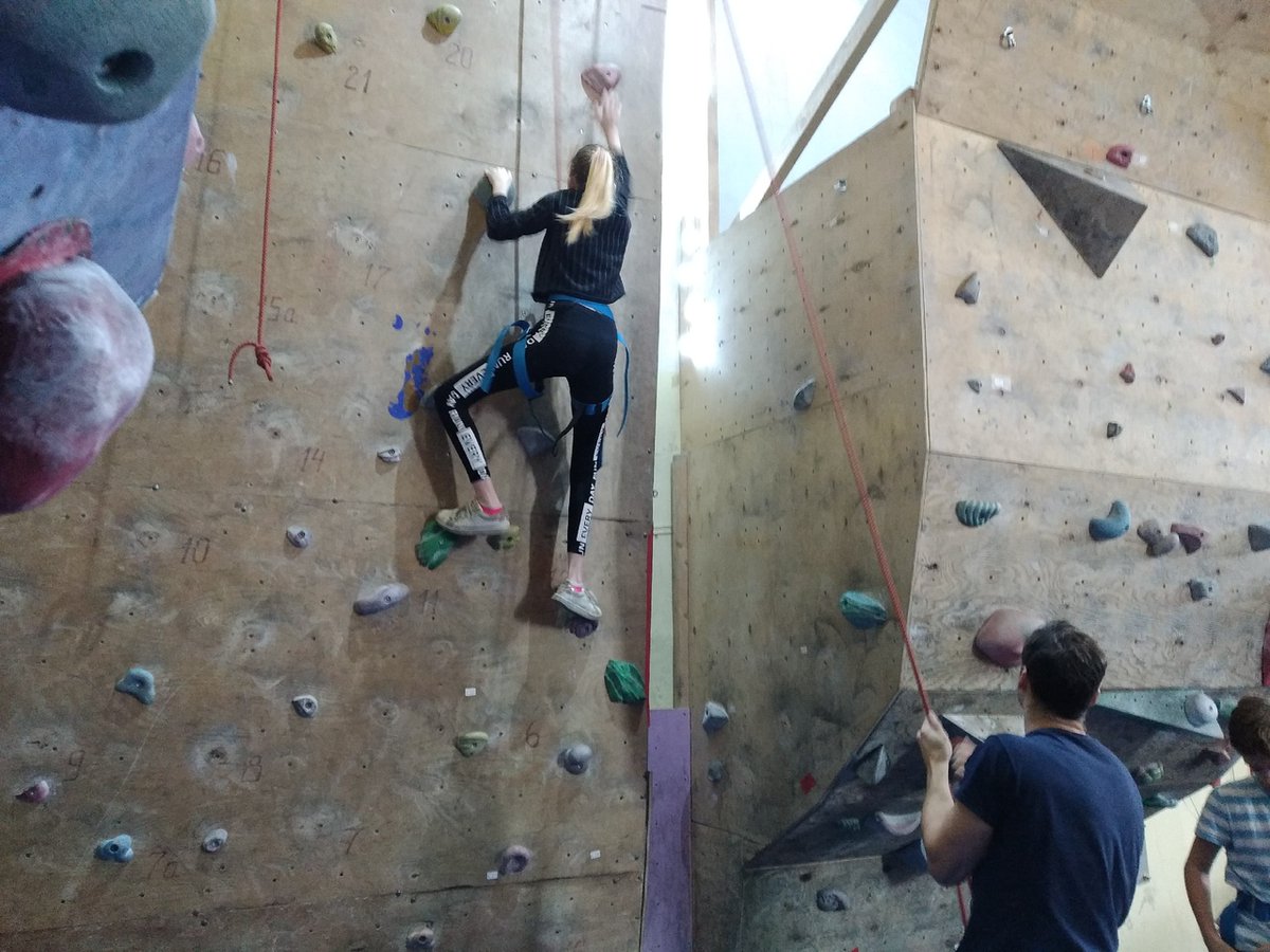 Мастер-класс по скалолазанию #ЦВР2
#Активныеканикулы #зима