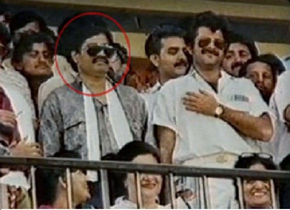 SirJadeja's tweet photo. Hey world! Don't vote for conservatives. Stay away from them. Vote for liberals like Dawood Ibrahim and stay very close to him. https://t.co/cDcIdphfHO
