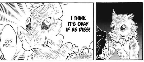 inosuke is a real treasure 