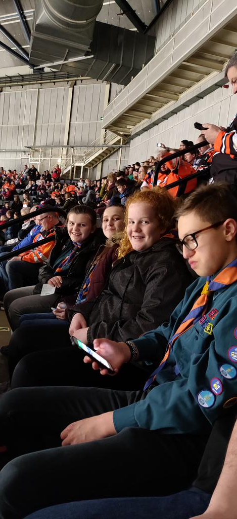 The mighty Chapeltown Scouts at the <a href="/steelershockey/">TriggerHub Sheffield Steelers</a>