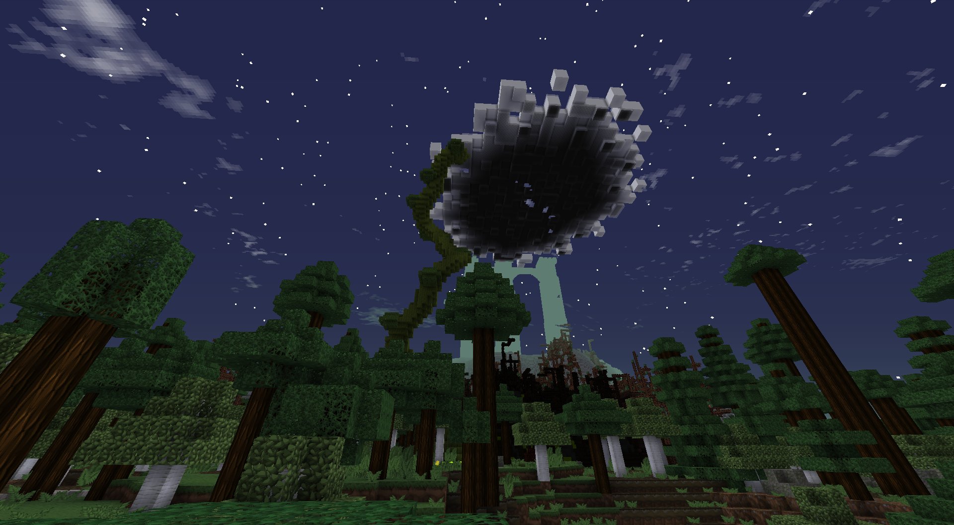 ことらのすけ Twitch配信者 今日の配信 マイクラmodの黄昏の森をプレイ 長かった黄昏の森での冒険もついに終わり まだ最後のボスが実装されてないのは残念だけどすごく楽しいmodだった また今度別のmodに挑戦しよう Minecraft Twitch