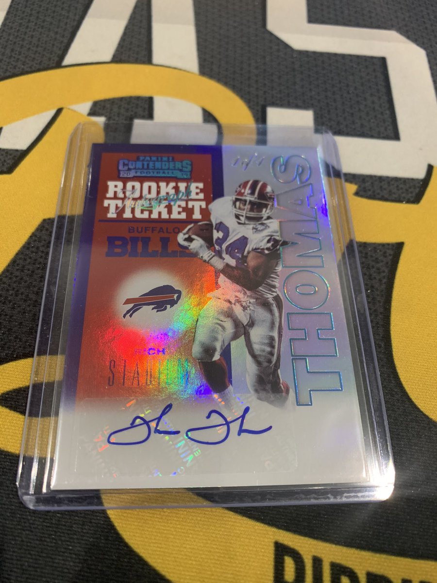 Solid close to Contenders Football! 1998 Retro <a href="/thurmanthomas/">Thurman Thomas</a> 1/1 Auto <a href="/PaniniAmerica/">Panini America</a>
