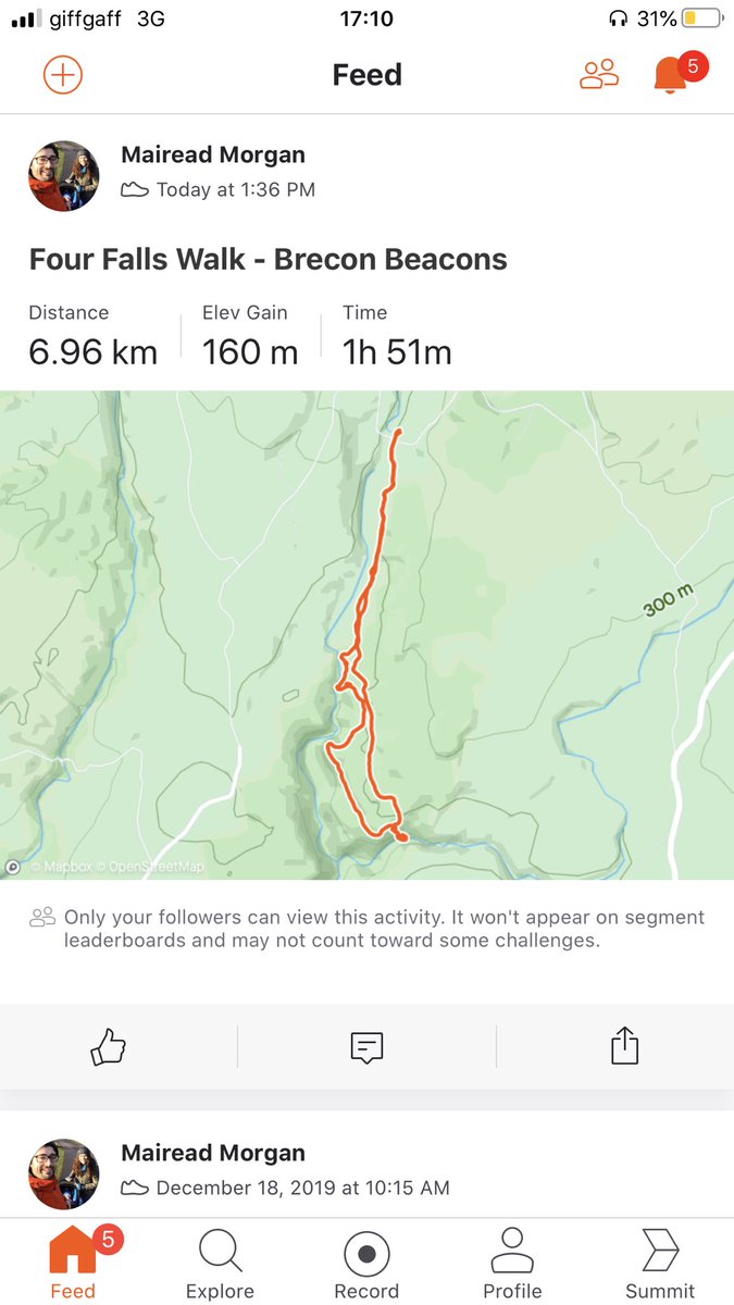Maireadge's tweet photo. Excellent day hiking along the #FourFallsWalk in the @BreconBeaconsNP with our little 8wks old baby Tadhg. Beautiful day and great to #VisitWales #walk1000miles2020 #outdoorfun https://t.co/lrPWE2L2PT