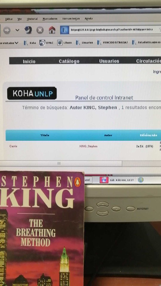 BiblioRosarioIb's tweet photo. #DonaUnLibro
Con 4000 títulos, sólo contamos con 2 del maestro del terror, Stephen King, #Carrie y #TheBreathingMethod".

Recién preguntaron por "El resplandor", pero lamentablemente no contamos con él.

¡Si tienes uno y deseas compartirlo con nuestros lectores, acá lo recibimos! https://t.co/bvAHalfu5O