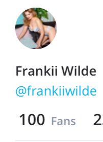 Frankiiwilde's tweet image. 😍 omg I finally hit 100 subscribers ! #thankyou #sograteful #chuffing