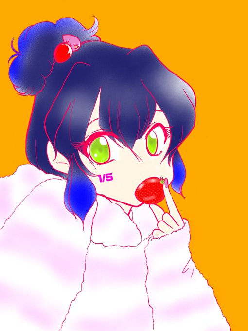 志葉堂さんがTwitterに投稿した嘴平伊之助(鬼滅の刃)のイラスト。