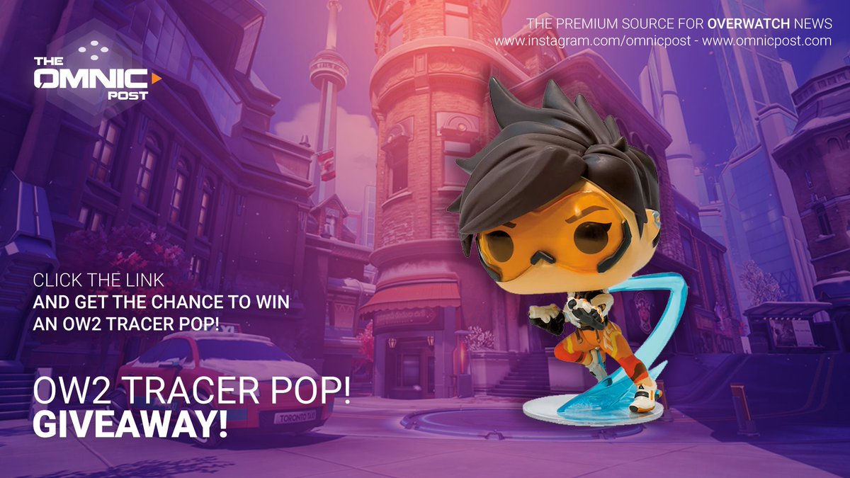 I am giving away an Overwatch 2 Tracer Funko POP! These awesome looking POP's were announced at #blizzcon2019. Just click the link and follow the instructions. bit.ly/2QK4cnT Good Luck! #giveaway #blizzard #funko #tracer #overwatch2 #overwatch #FunkoPop #pop