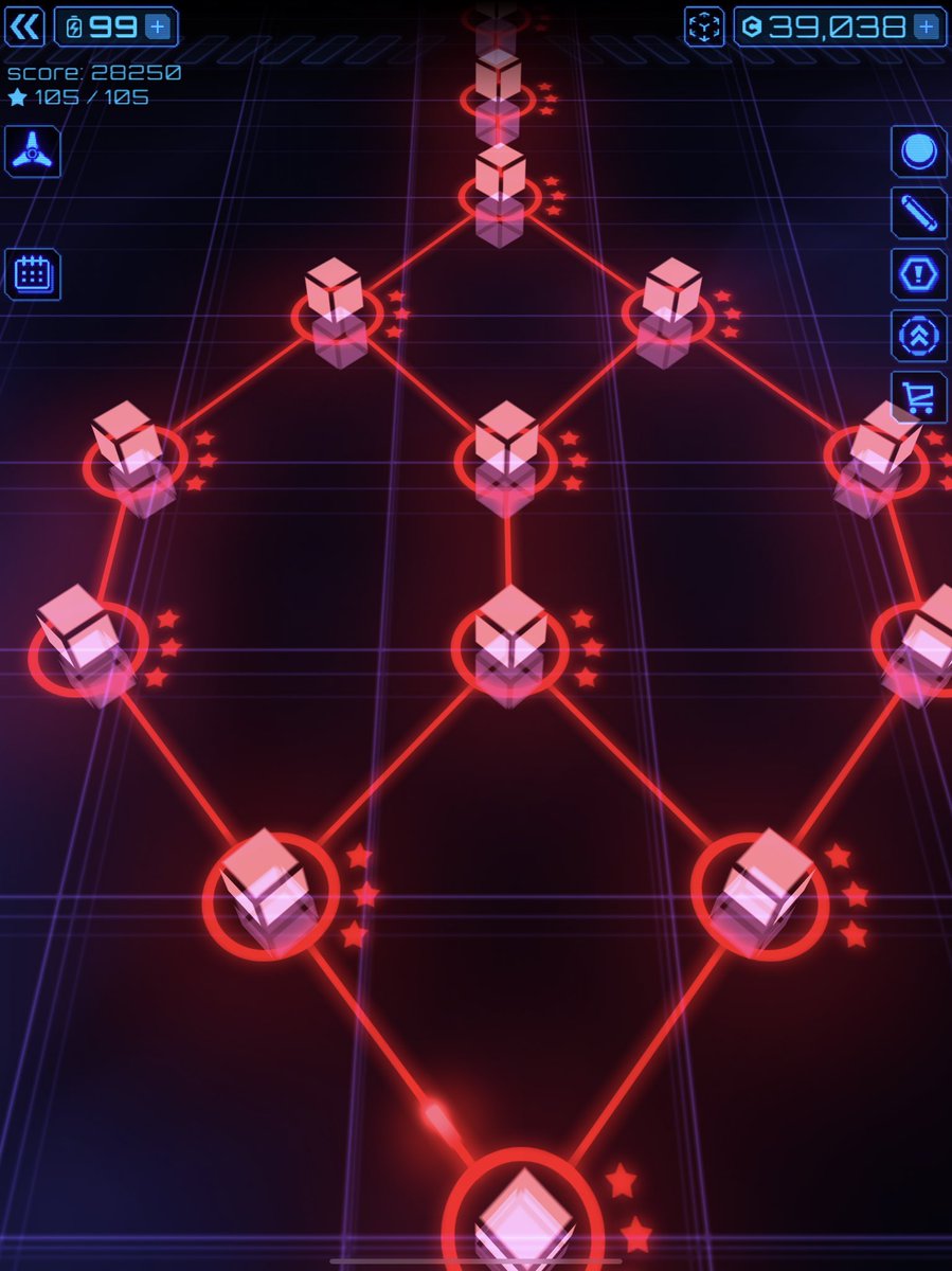 OfflineArcade's tweet photo. Finally! All stars on Sector A ⭐️⭐️⭐️
#microbreaker #game #gamedev #indiedev #gaming #AppStore https://t.co/T8yTVr2eT5