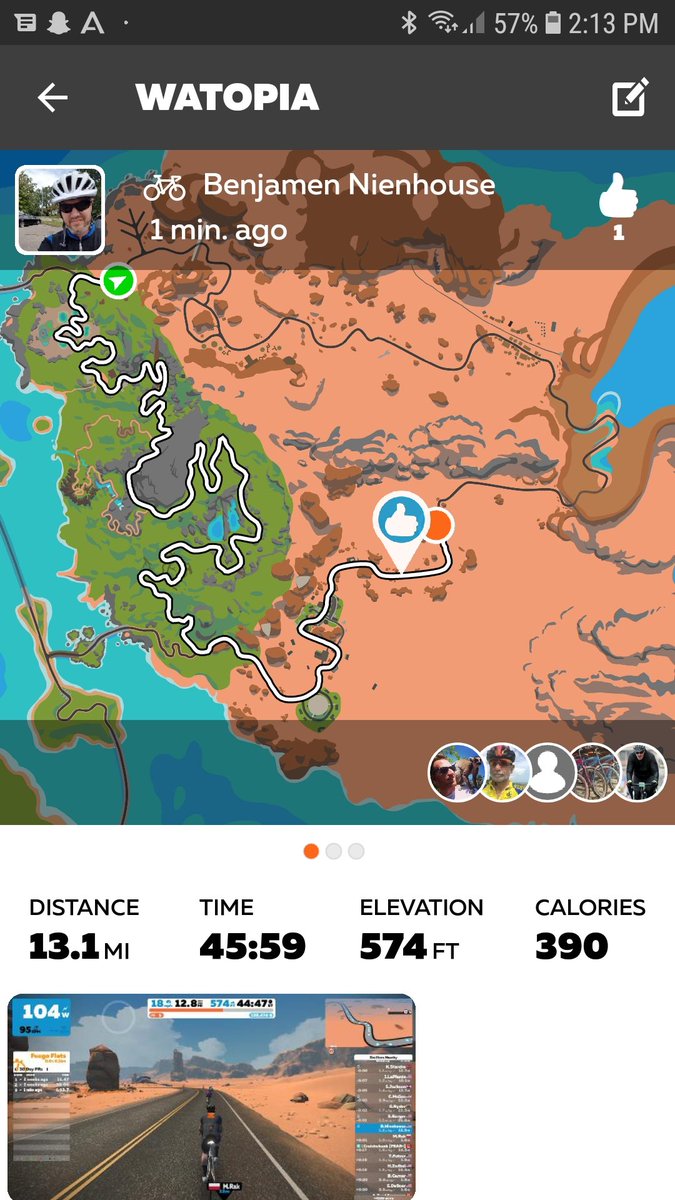 ChockyGaming's tweet image. #rideon Gamers have to stay in shape. Do it playing a game! Conquering hills. #zwift #tacz #cannondale