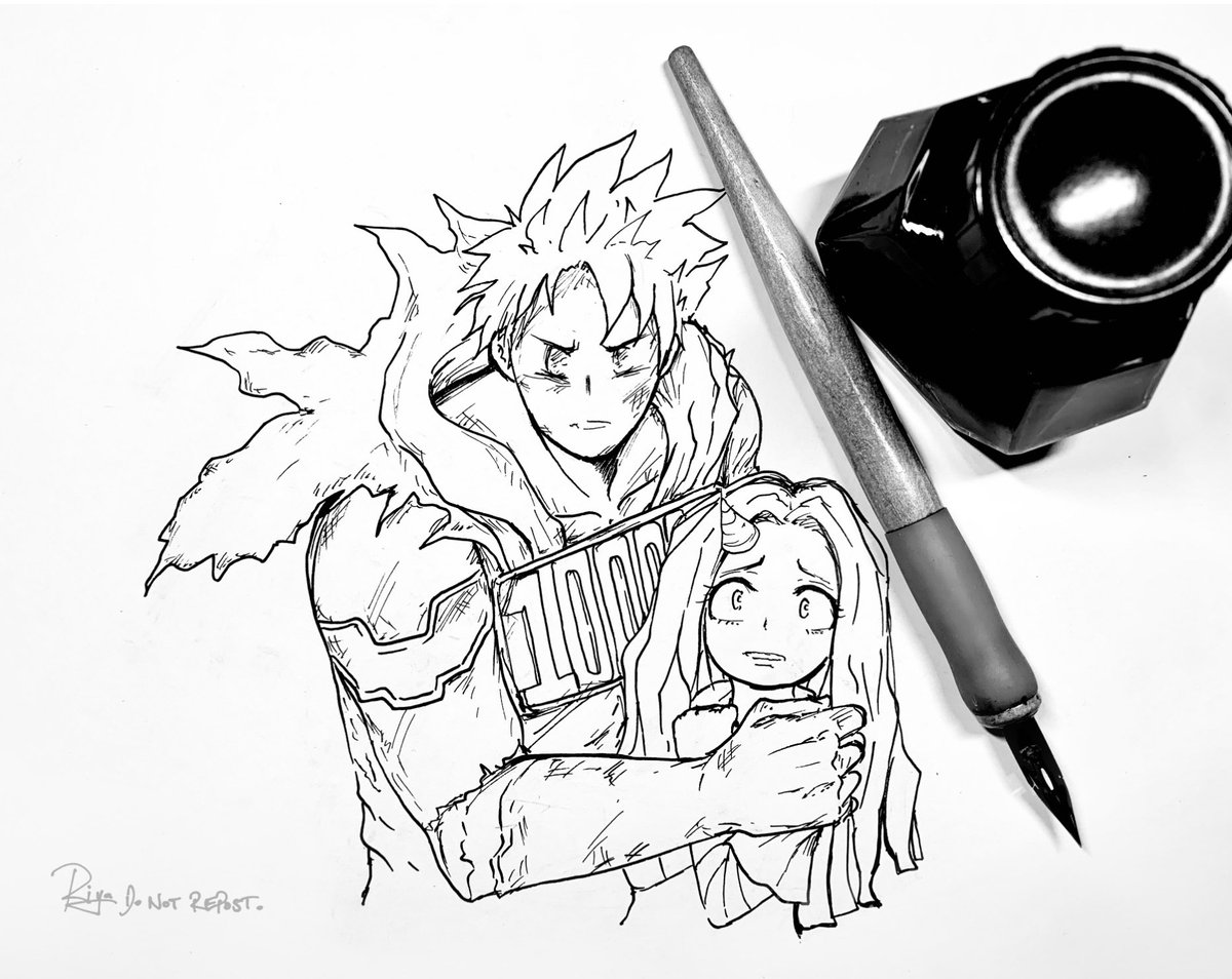 riyalise's tweet image. mirio really put everything on the line to save eri.. a true hero