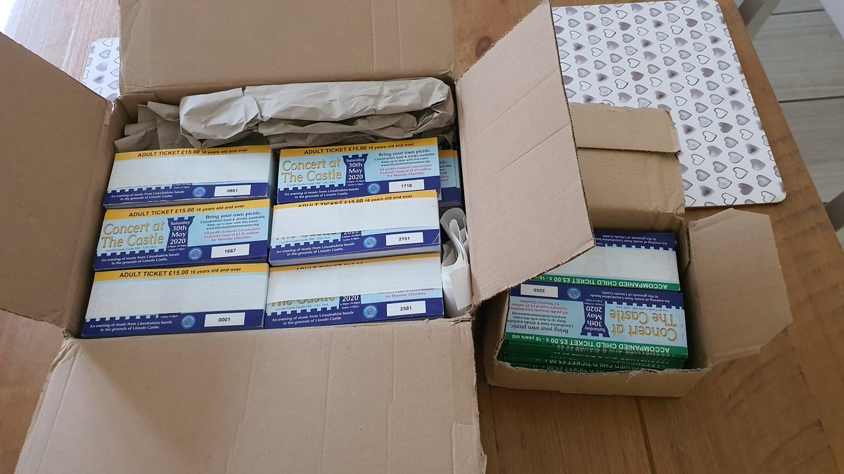 DulyObligated's tweet photo. I accidentally volunteered to sort the tickets out for 70 lodges 😂😂
I'm good at getting involved in stuff.
I love it really 😁
#Lincs2025 #ConcertAtTheCastle
#Lincolnshire https://t.co/FO84wtq6P9