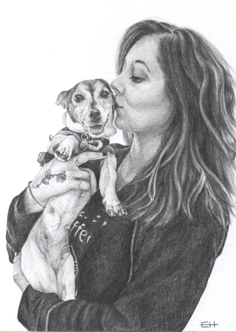 e_hemming_art's tweet photo. #friendship #friends #kiss #dog #ilovemydog #dogkisses #gift #giftideas #christmas #christmasgifts #pencildrawing #pencilportrait #petportrait #portrait #portraitartist #art #artist #pencilartist #artoftheday #drawing #elizabethhemmingartist #ehartandportraiture #etsy #etsyseller https://t.co/OgmTX6Hfym