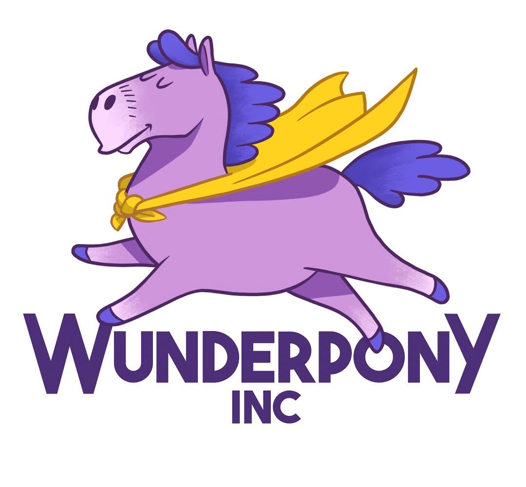 So I incorporated myself about 3 years ago and finally made myself a logo. For no reason other than making my invoices pretty.  Meet Wunderpony Inc.