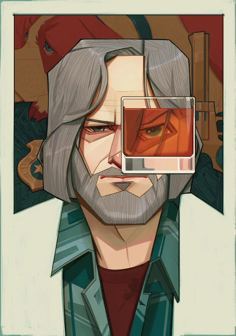Ayyy, I'm back! Happy New Years everybody <3 Hope you all are doing great) Posting old art now I didn't post earlier? Hank Anderson for #DetroitBecomeHuman fan artbook? 