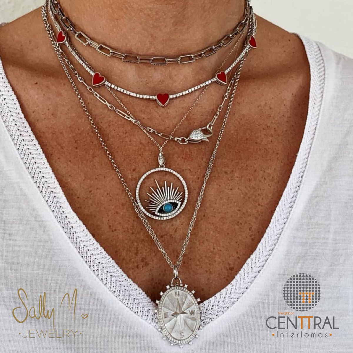 Centtral_inter's tweet photo. It´s OK to be a little obsessed with jewelry. #SallyJewelry 
#centtralinterlomas https://t.co/drvnYdg3k1