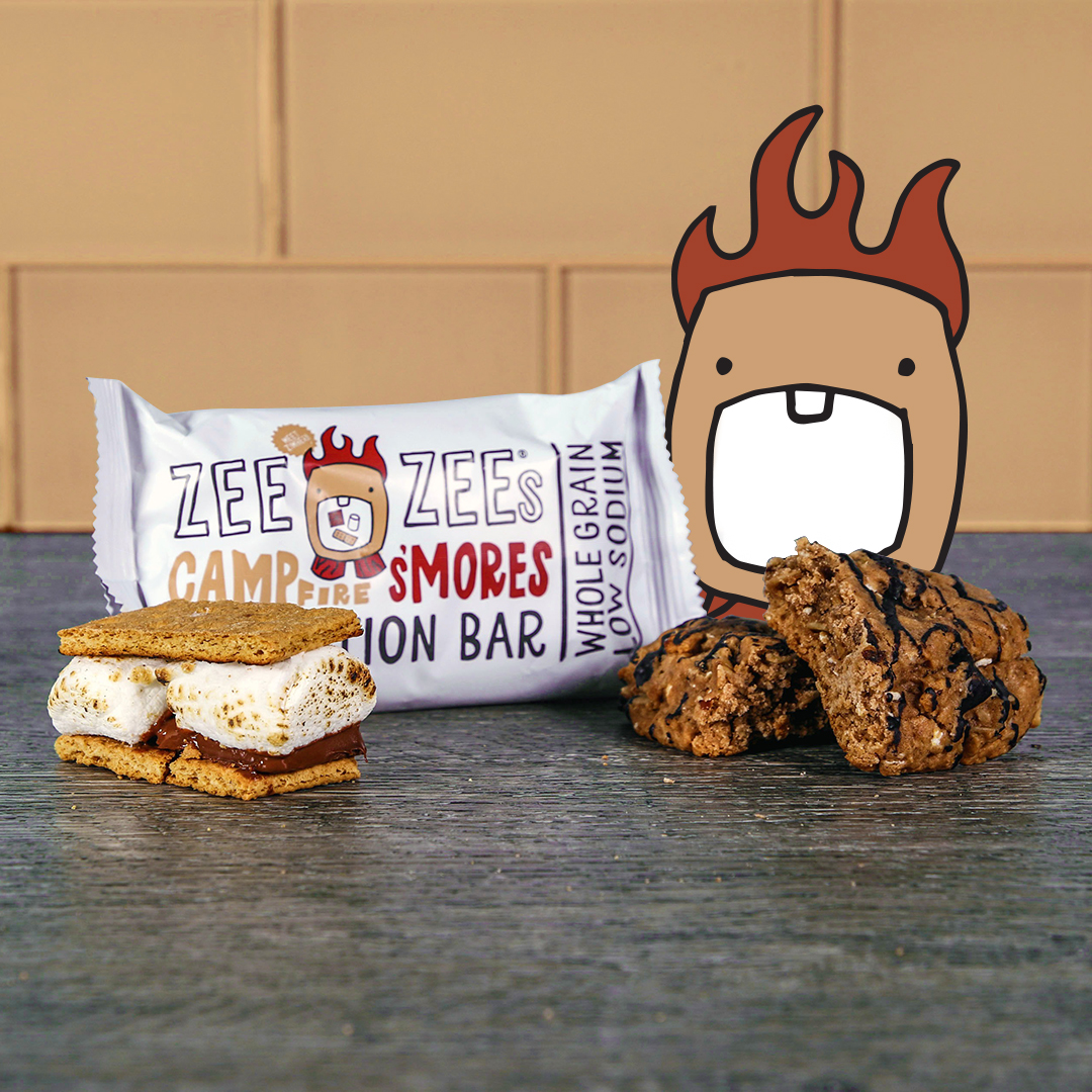 ZeeZeesFoods's tweet photo. Like a camping trip in your pocket! 🔥 Check out all our Soft Baked Bar flavors by visiting us on Amazon at https://t.co/HkSiqKKUYB. #campsnacks #onthegosnacks #campfiresnacks #smores #smoressnacks https://t.co/8sYlQ67QC3