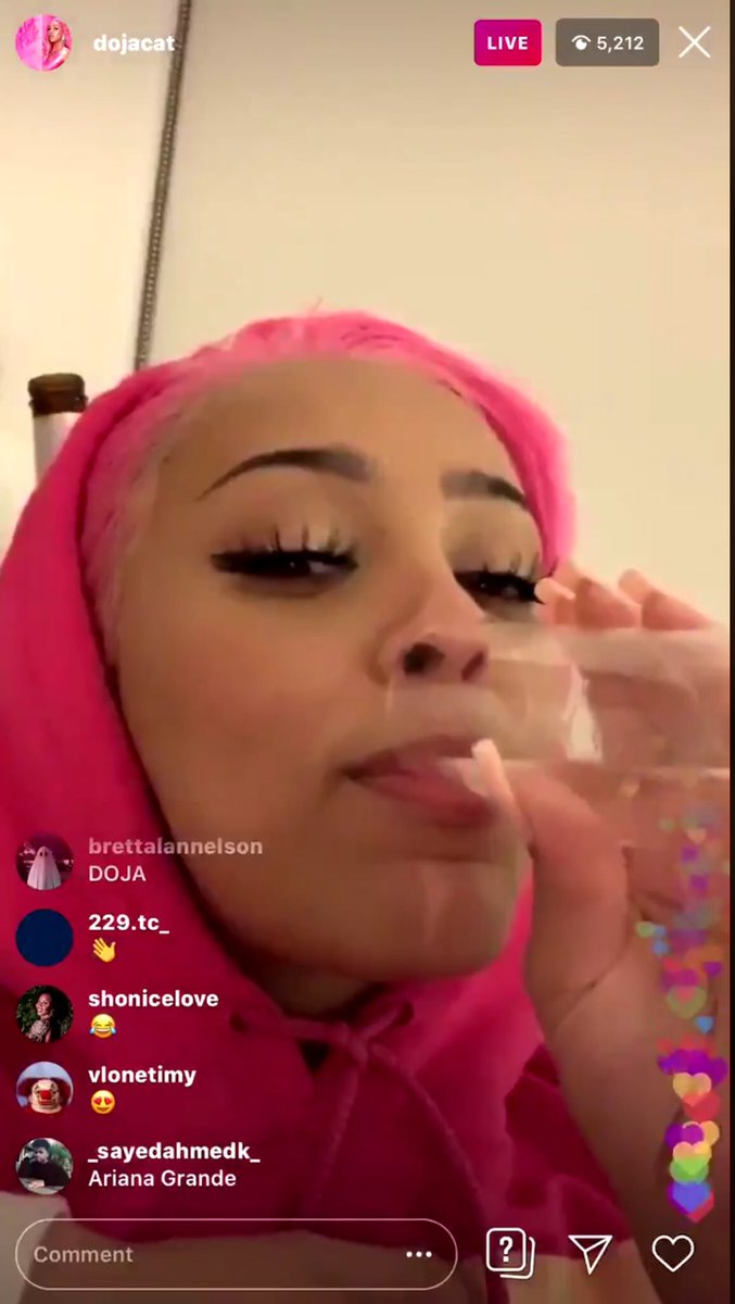 "When I signed with the record company, I didn't know what the hell I was doing. I had no idea where I was getting in. I was stoned most of the time. I was smoking weed. I was being a fucking delinquent.” - Doja Cat on signing with Dr. Luke via IG Live