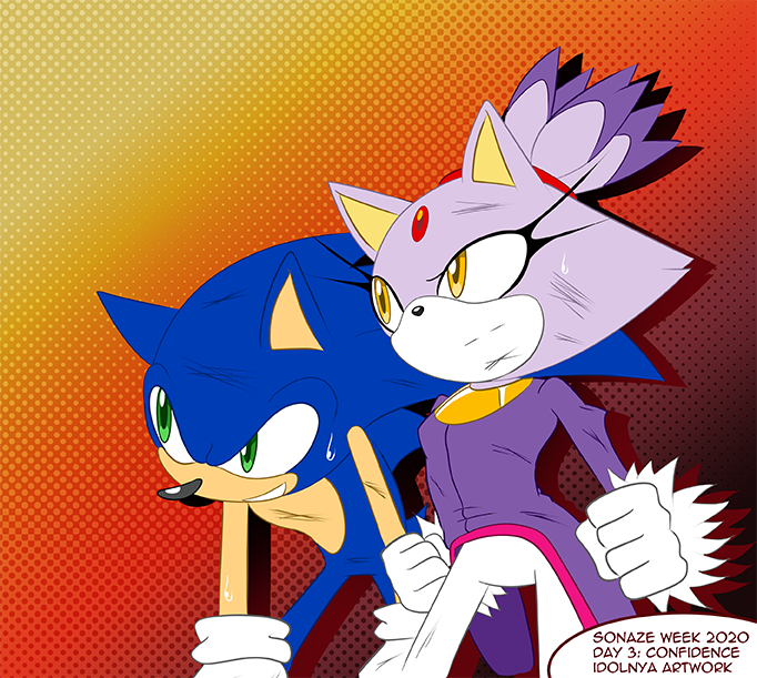 Idolnya(Closed commissions) ar Twitter: “Third sonaze week day <3 Day 3:  Confidence #sonazeweek20 Full HD: https://t.co/xGg5dVCkO5… ”